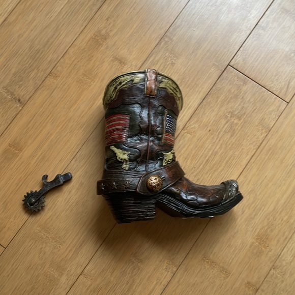 Cowboy piggie bank - Picture 2 of 6